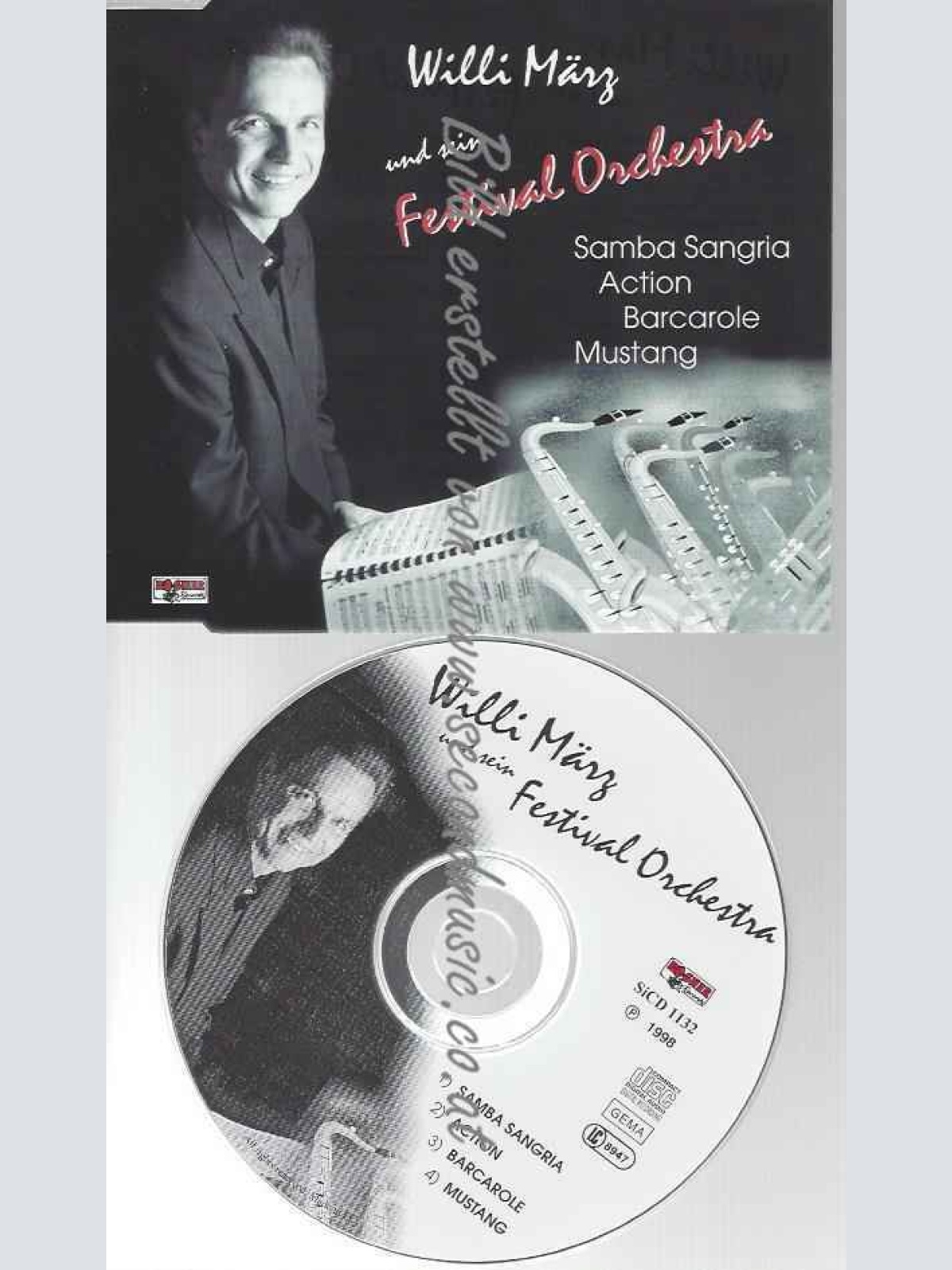 CD--WILLI MÄRZ UND SEIN FESTIVAL ORCHESTRA |