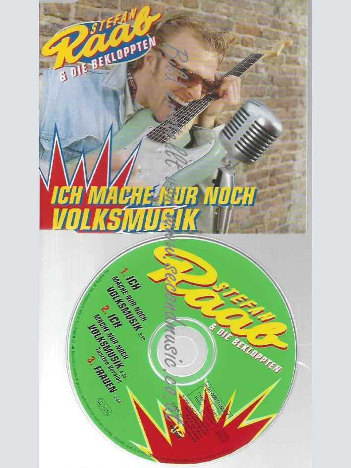 CD--STEFAN RAAB | --ICH MACHE NUR NOCH VOLKSMUSIK