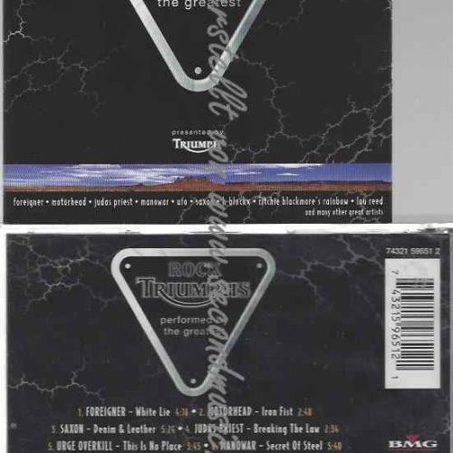 CD--VARIOUS | --ROCK TRIUMPHS