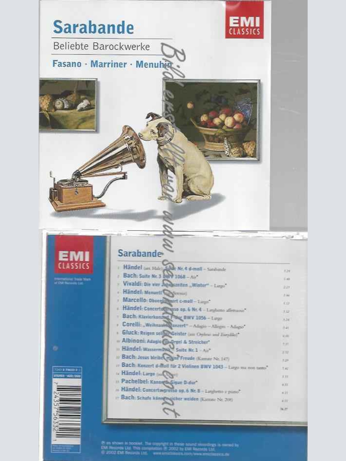 CD--VARIOUS | --SARABANDE - BELIEBTE BAROCKWERKE