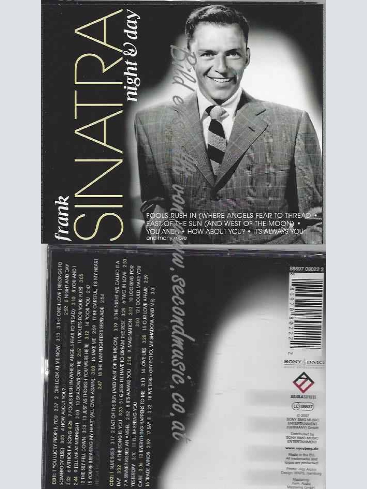 CD--SINATRA,FRANK | --NIGHT AND DAY