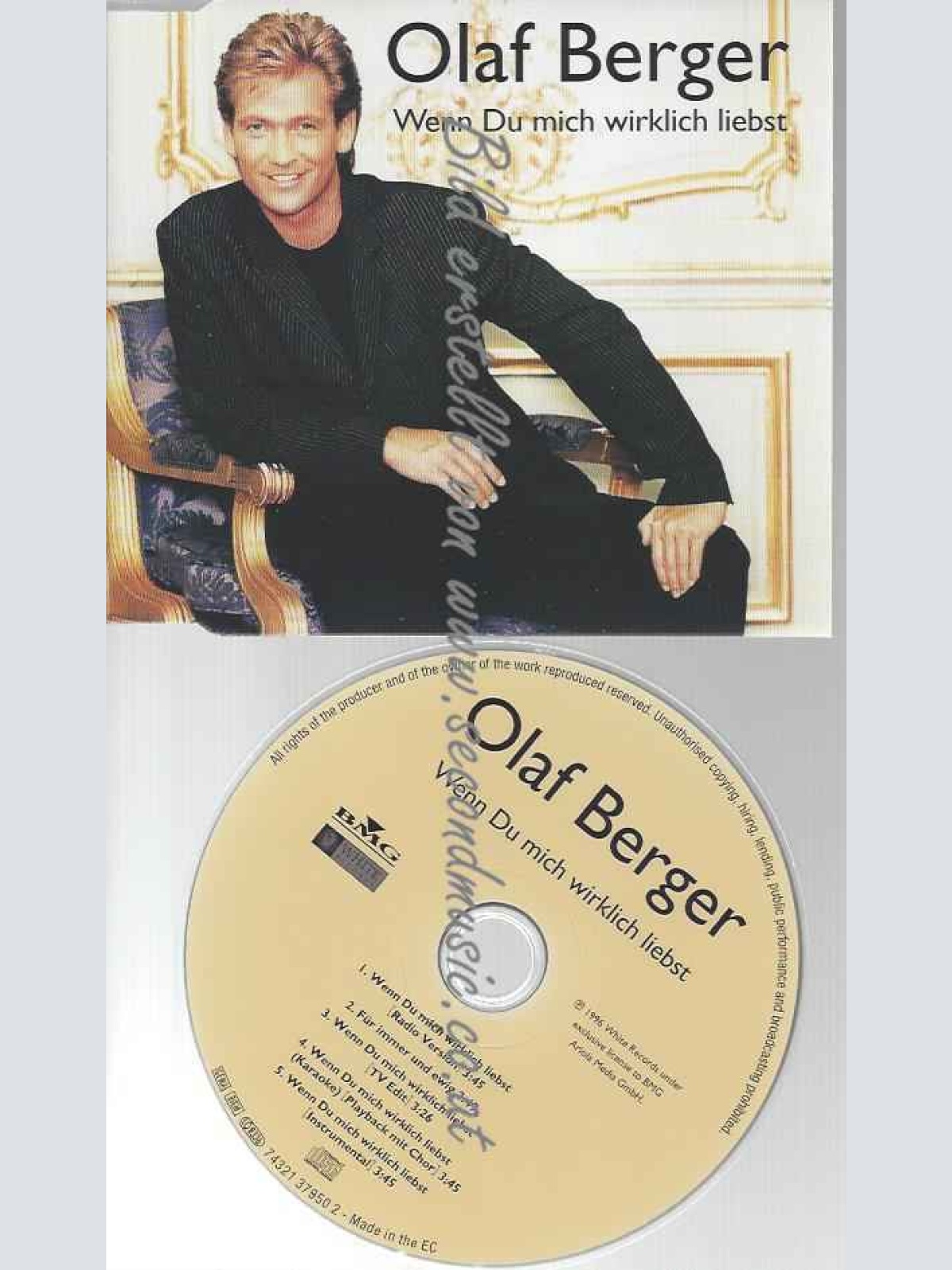 CD--BERGER,OLAF | --WENN DU MICH WIRKLICH LIEBST