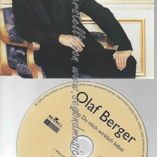 CD--BERGER,OLAF | --WENN DU MICH WIRKLICH LIEBST