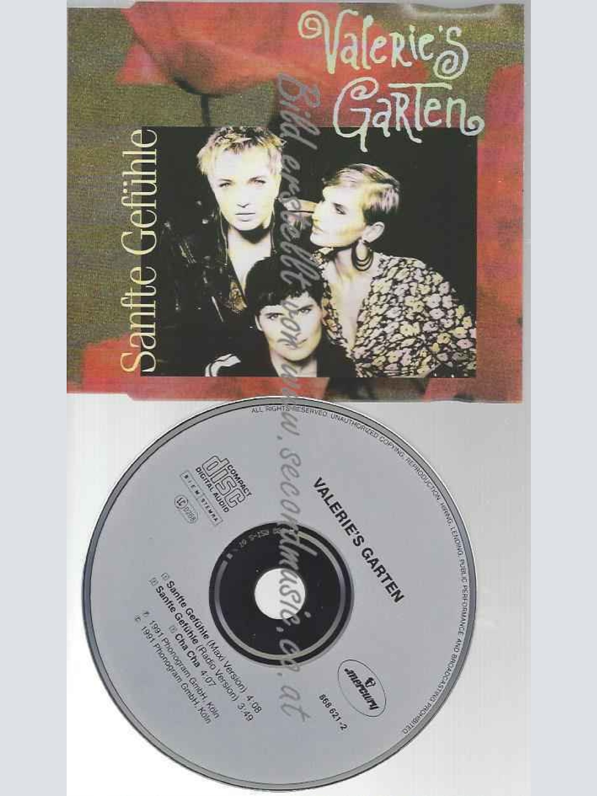 CD--VALERIE'S GARTEN--SANFTE GEFÜHLE