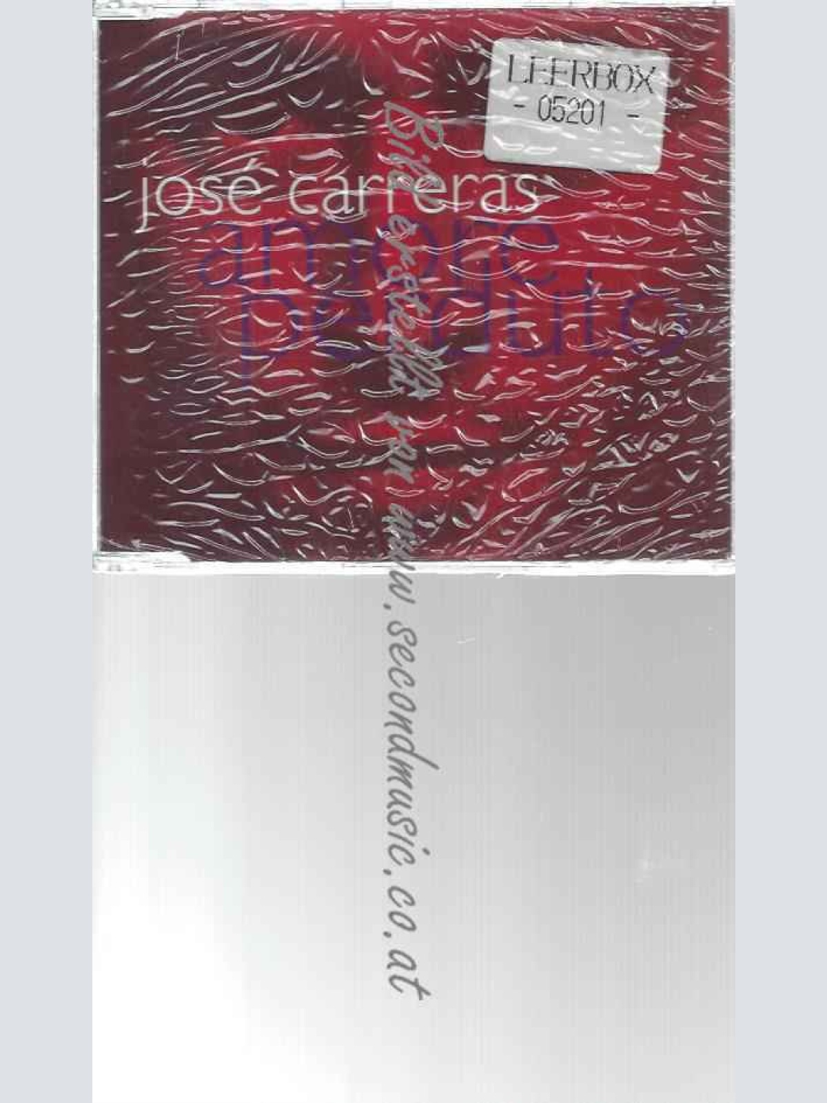 CD--CARRERAS,JOSE UND VARIOUS | --AMORE PER DUTO,TRISTESSE EN AR