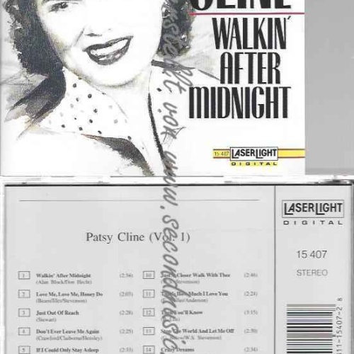 CD--PATSY CLINE | --WALKIN AFTER MIDNIGHT