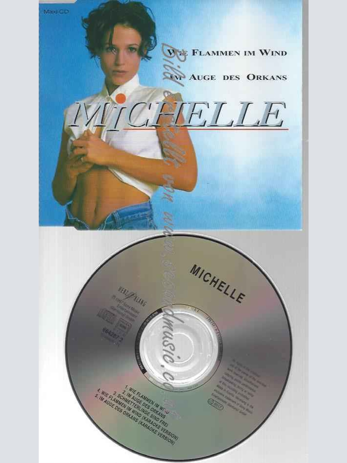 CD--MICHELLE | --WIE FLAMMEN IM WIND