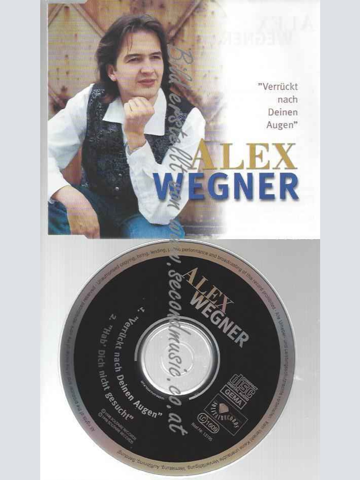 CD--WEGNER,ALEX | --VERRÜCKT NACH DEINEN AUGEN