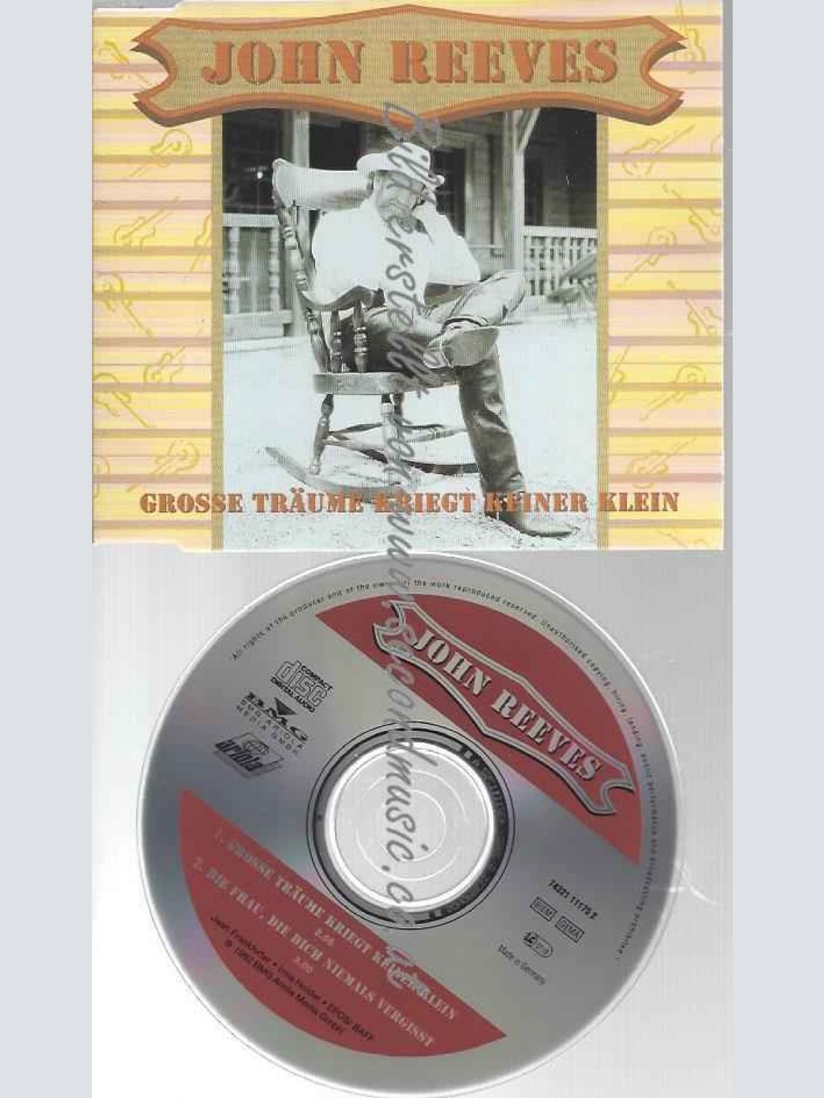 CD--JOHN REEVES--GROSSE TRÄUME KRIEGT KEINER KLEIN ()