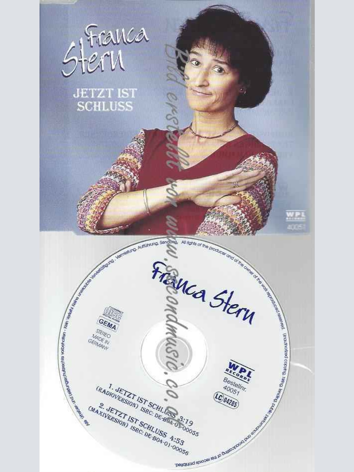 CD--STERN,FRANCA--JETZT IST SCHLUSS