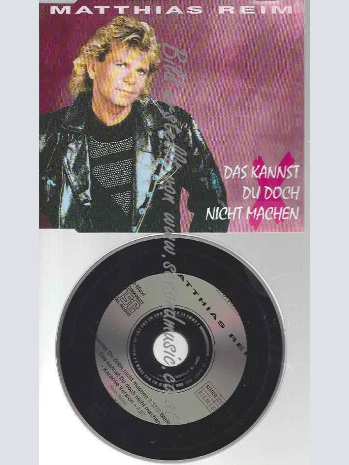 CD--REIM,MATTHIAS | --DAS KANNST DU DOCH NICHT MACHEN