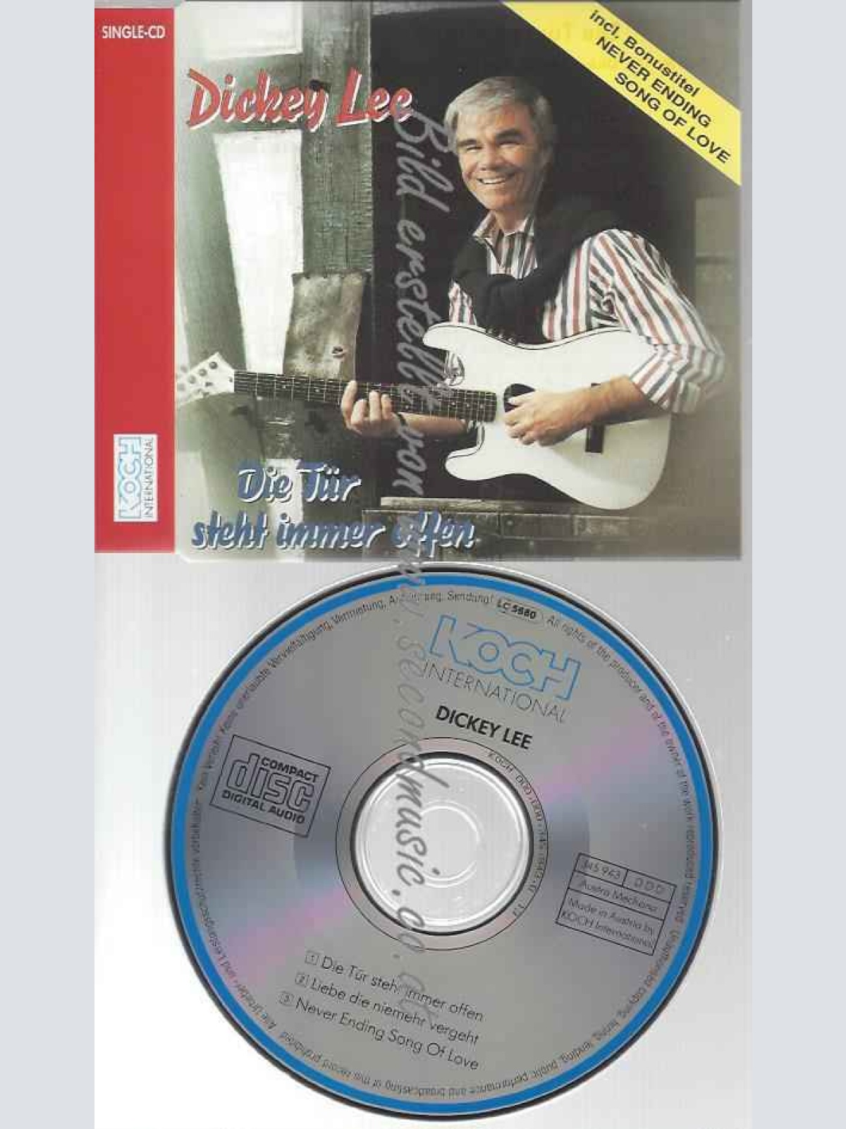 CD--DICKEY LEE--DIE TÜR STEHT IMMER OFFEN ( TRACKS, )