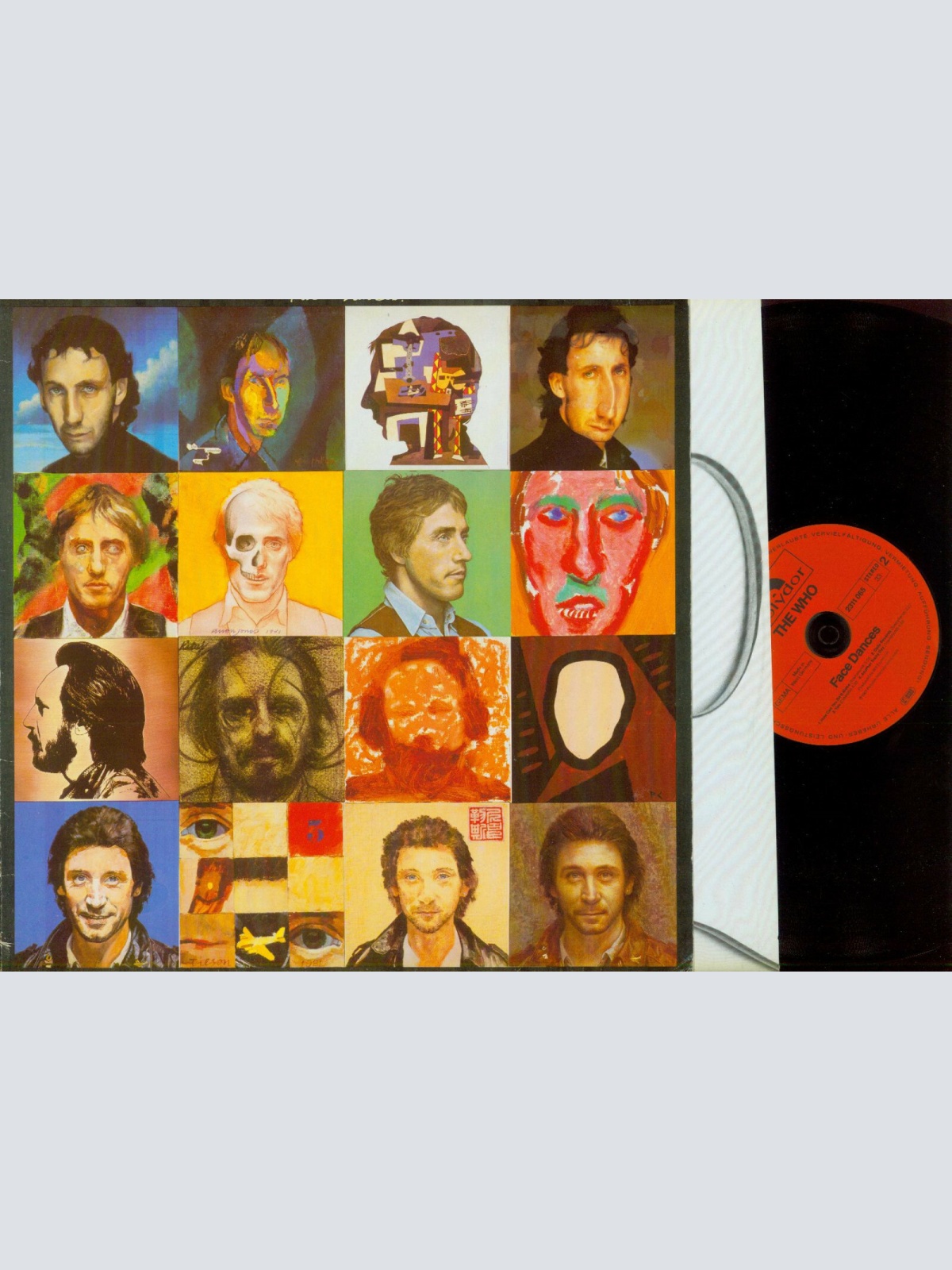 LP--The Who – Face Dances // OIS // DE