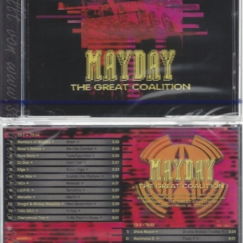 CD--NM-SEALED-VARIOUS -1995- - DOPPEL-CD -- MAYDAY COMPILATION VOL. 7: THE GREA