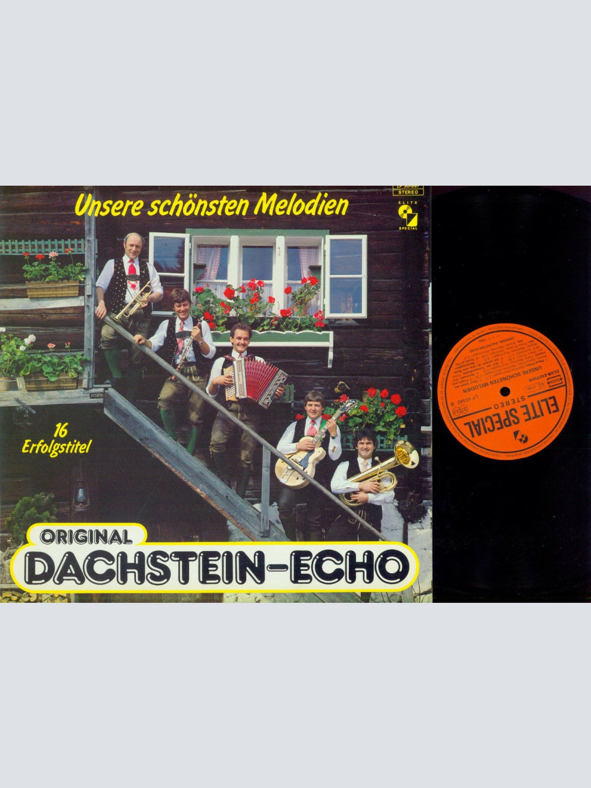 LP-- Original Dachstein-Echo – Unsere Schönsten Melodien