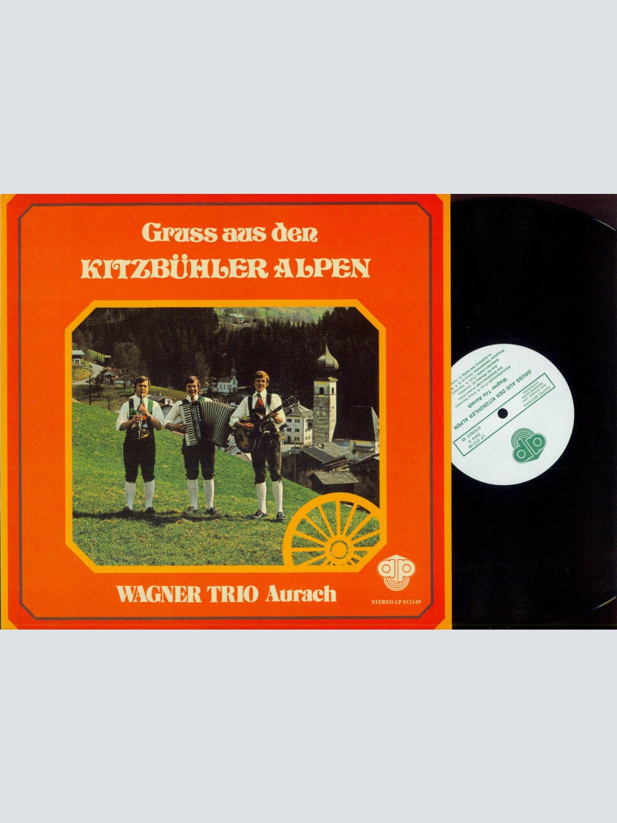 LP--Wagner Trio Aurach  -- Gruss aus den Kitzbühler Alpen // NM