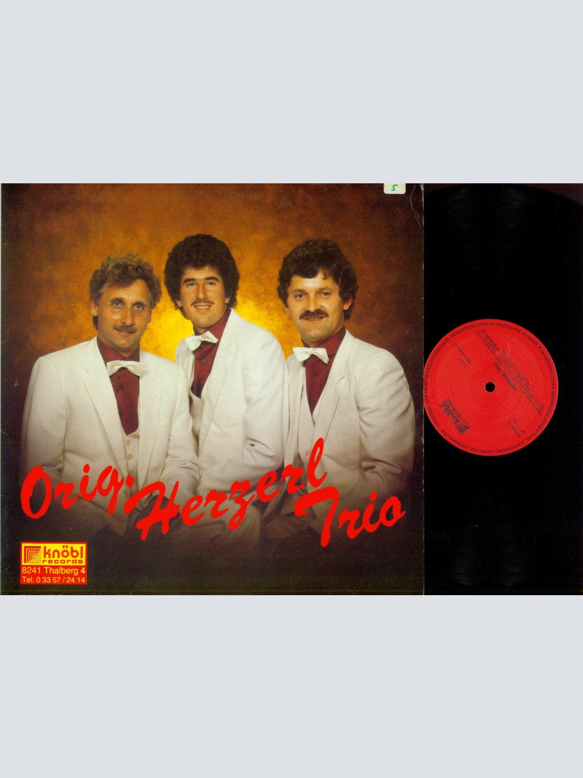 LP--Orig. Herzerl Trio // NM