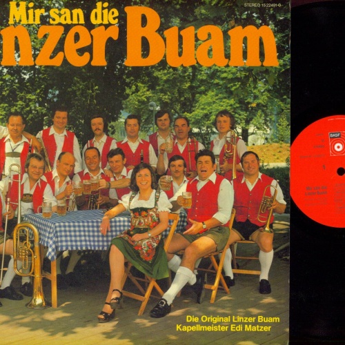 LP--Mir san die  Linzer Buam -- Edi Matzer / NM