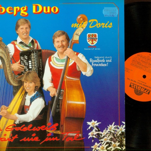 LP--Zellberg Duo Mit Doris – Ein Edelweiss Waxt Nie Im Tal // NM