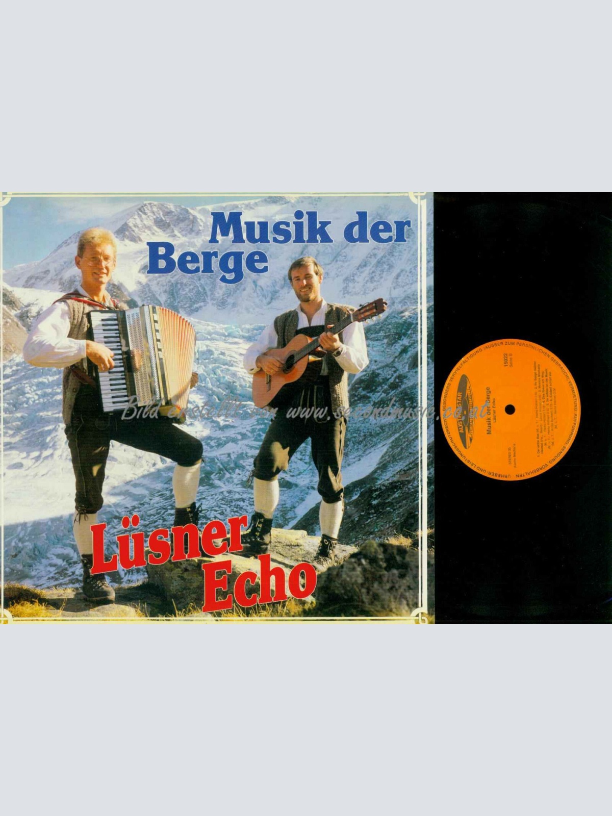 LP--Lüsner Echo – Musik Der Berge // NM