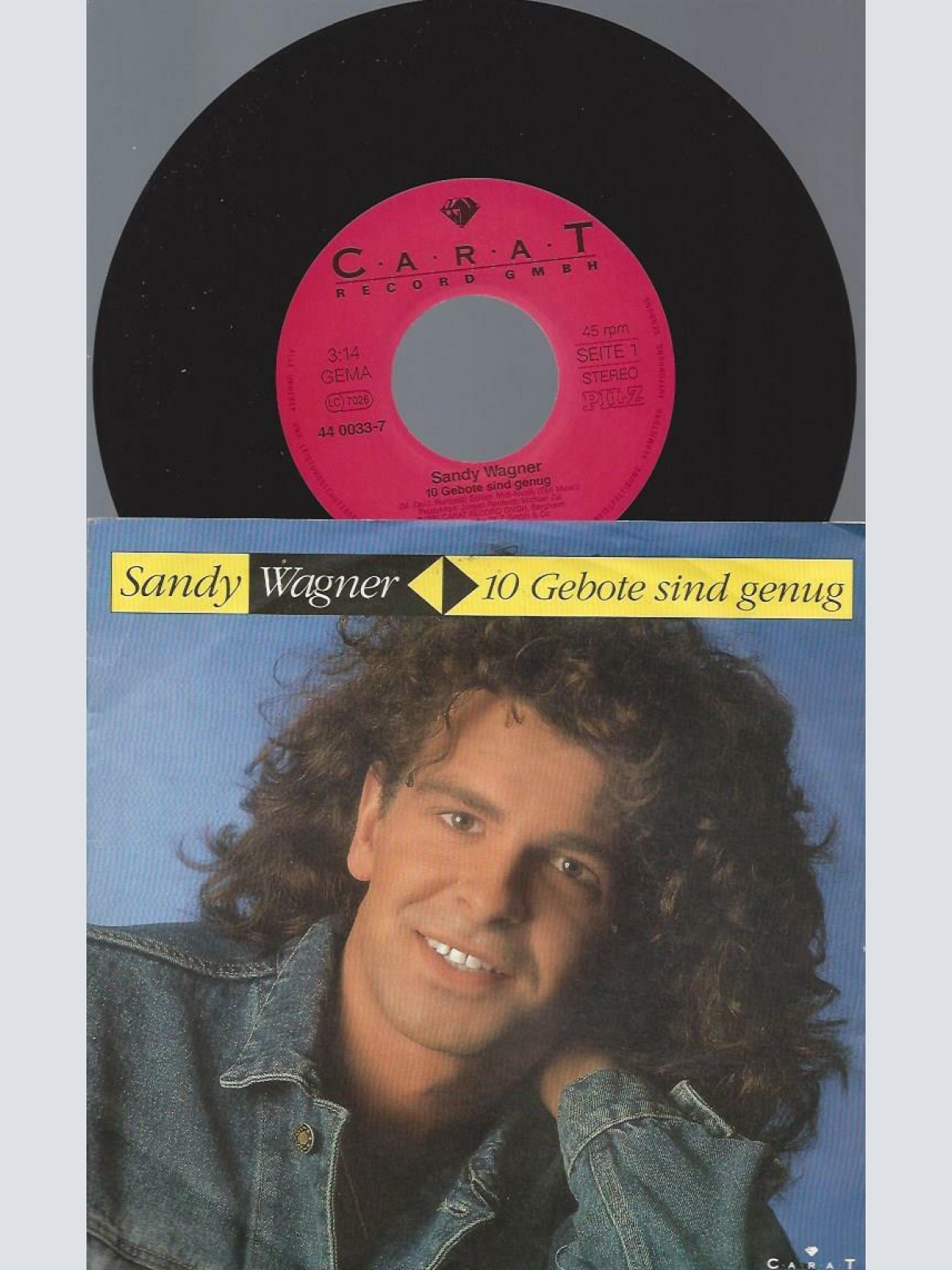 7" Sandy Wagner – 10 Gebote Sind Genug