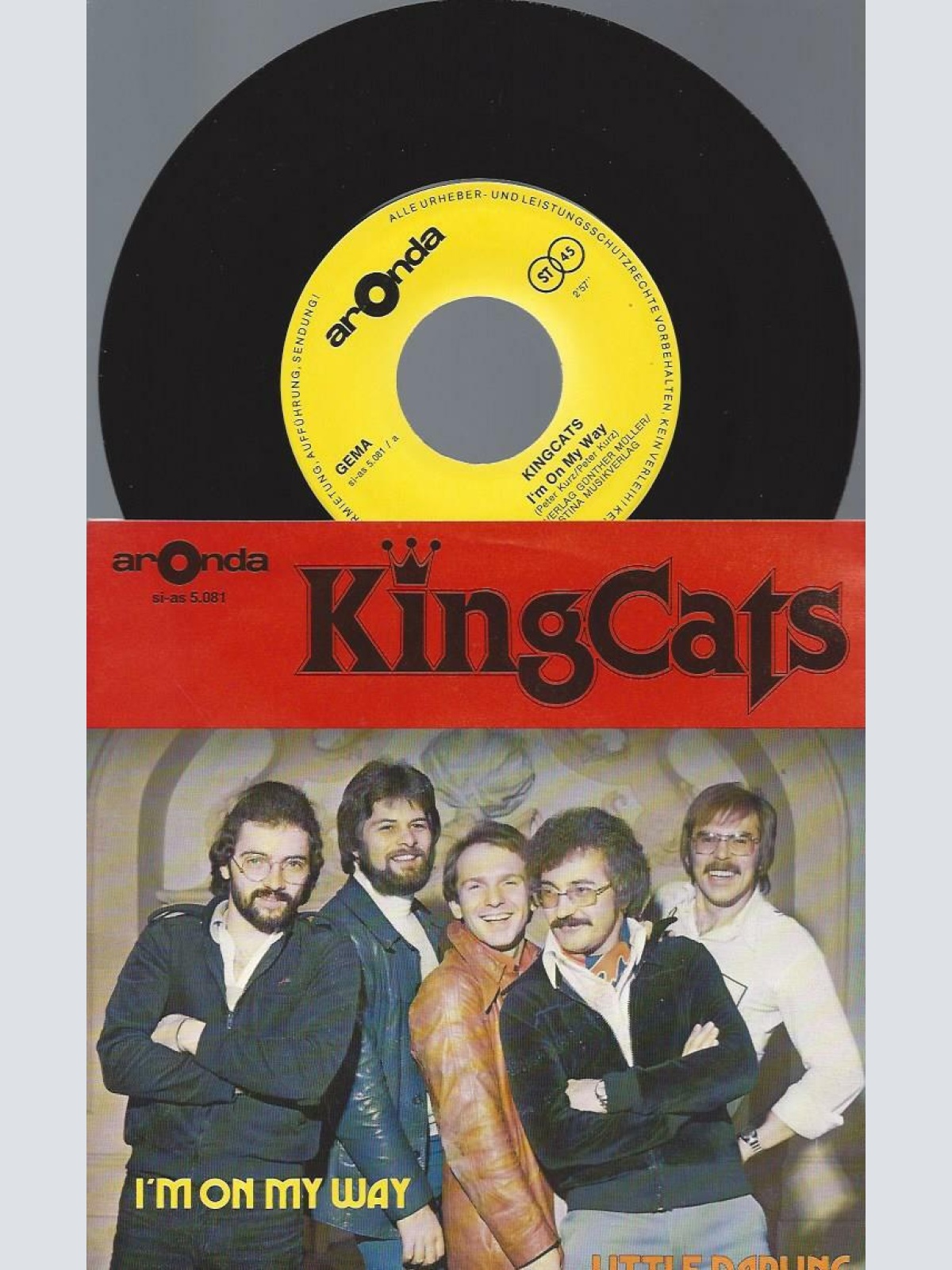 7" KingCats – I'm On My Way