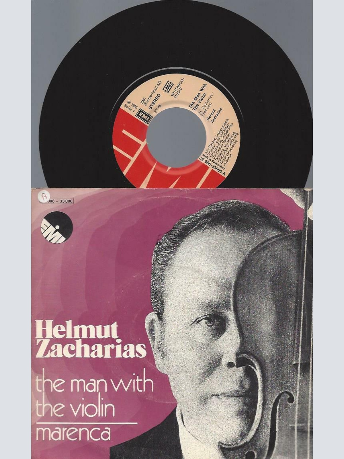 7"Helmut Zacharias – Marenca