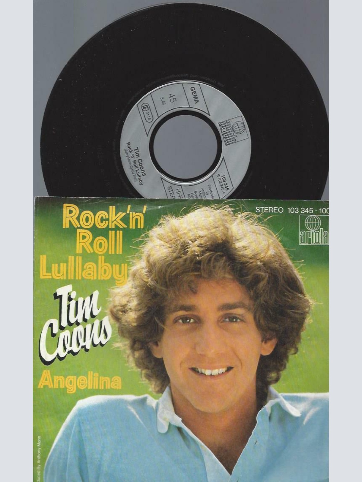 7"Tim Coons – Rock 'N' Roll Lullaby