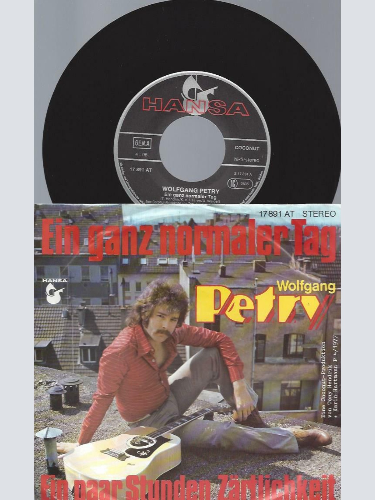 7" Wolfgang Petry – Ein Ganz Normaler Tag