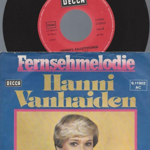 7" Hanni Vanhaiden – Fernsehmelodie