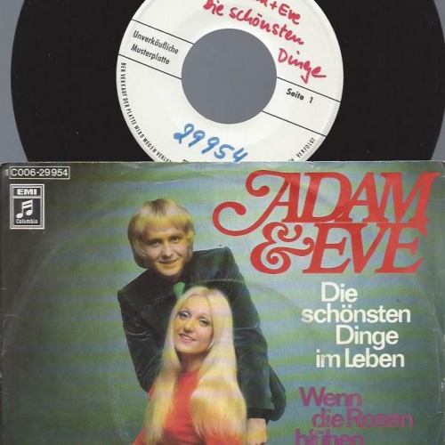 7" Adam & Eve   – Die Schönsten Dinge Im Leben // Promo
