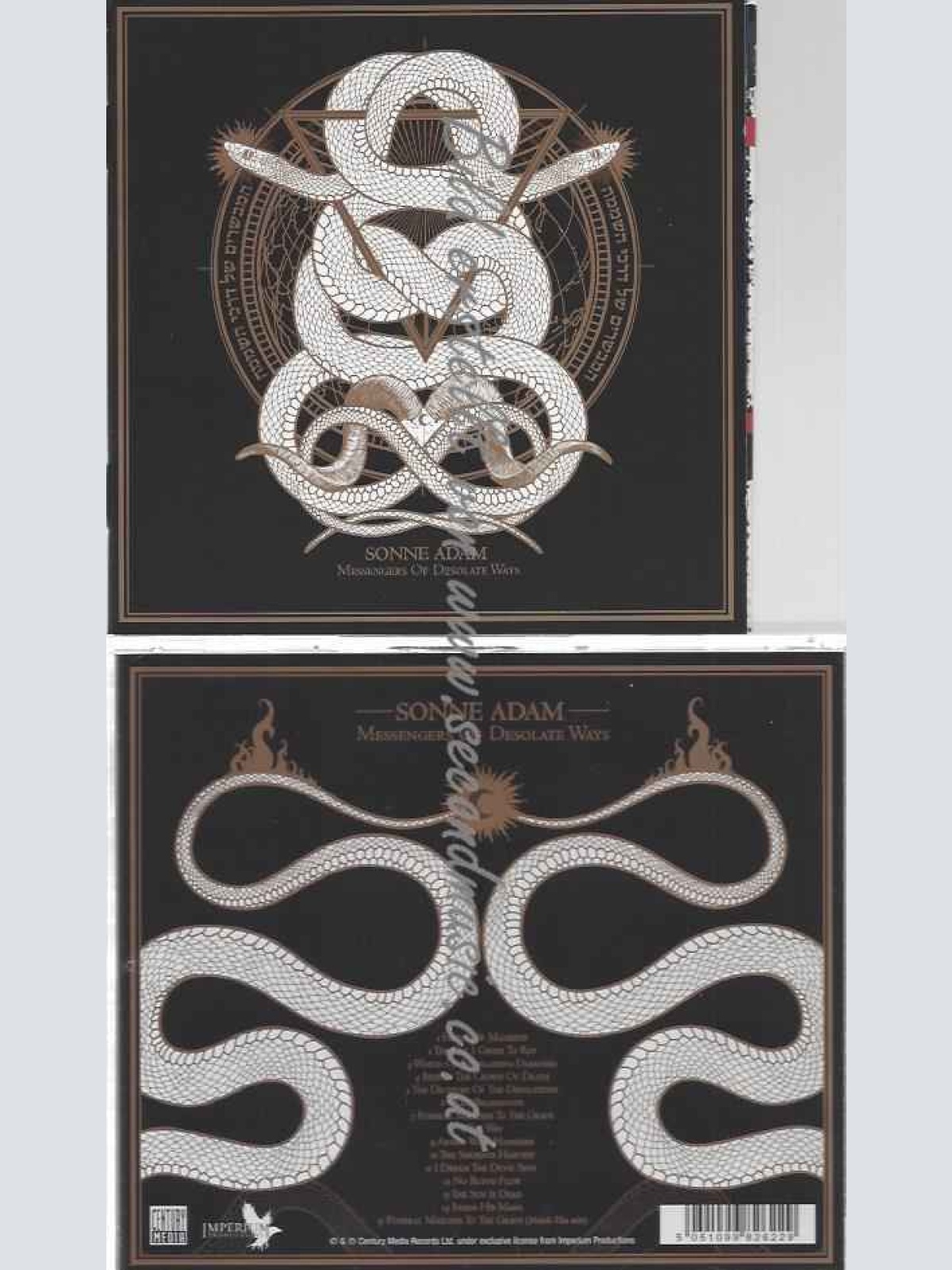 CD--Sonne Adam  --Messengers of Desolate Ways
