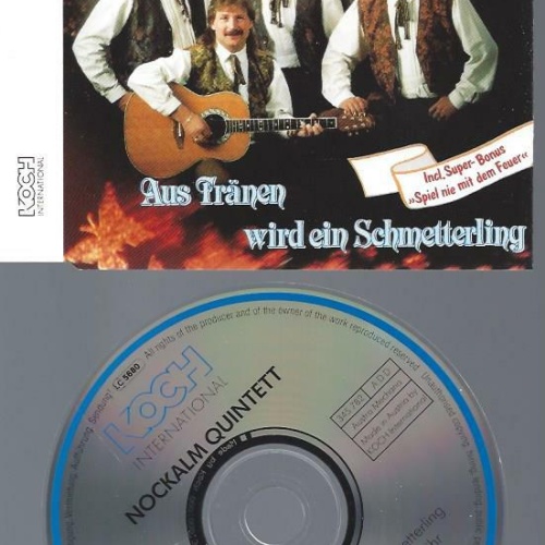 CD-- Nockalm Quintett ‎– Aus Tränen Wird Ein Schmetterling