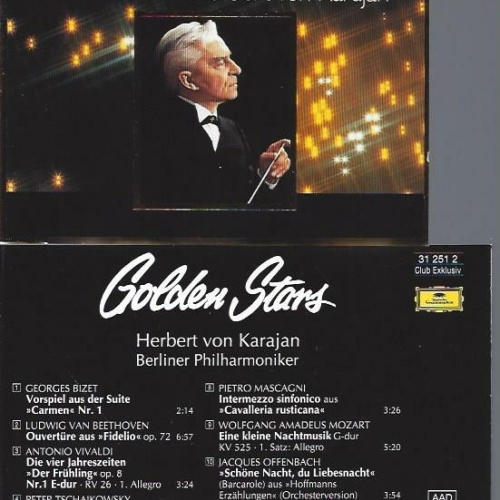 CD--Herbert von Karajan -- Golden Stars
