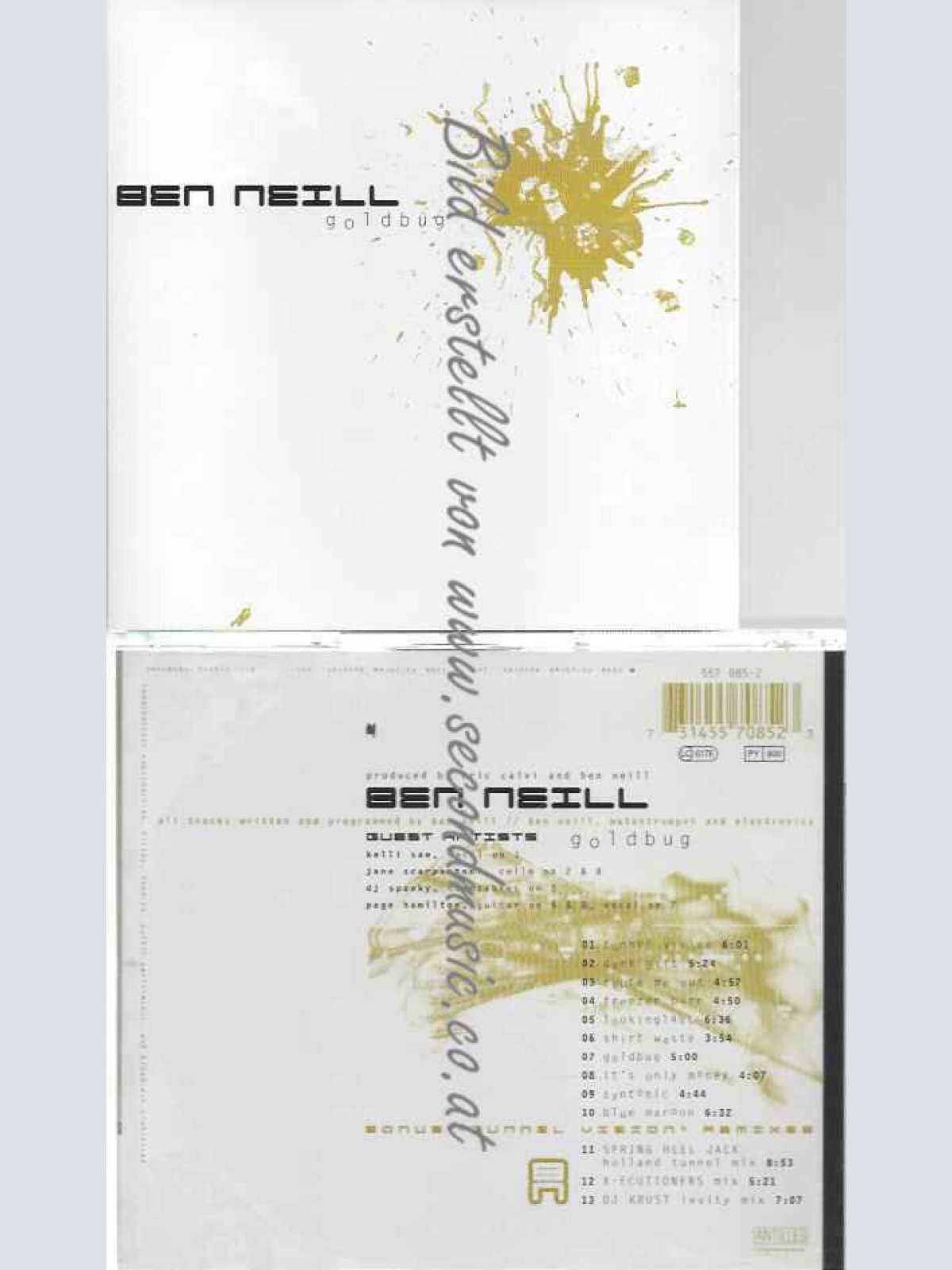 CD--Ben Neill  --Goldbug