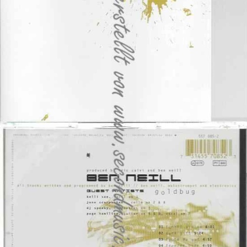 CD--Ben Neill  --Goldbug