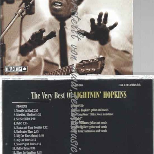 CD--Lightnin' Hopkins  --Best of Lightnin Hop,the Very