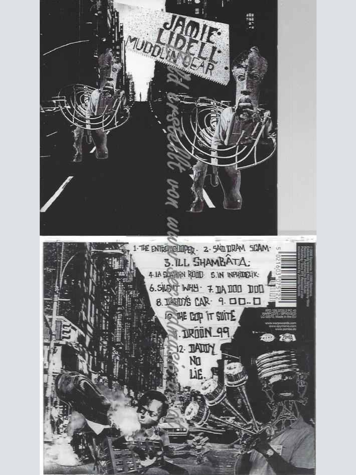 CD--Jamie Lidell  --Muddlin Gear