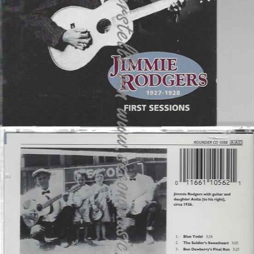 CD--Jimmie Rodgers  --First Sessions,Vol. 1927-1927