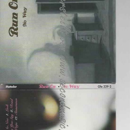 CD--Run On  --No Way