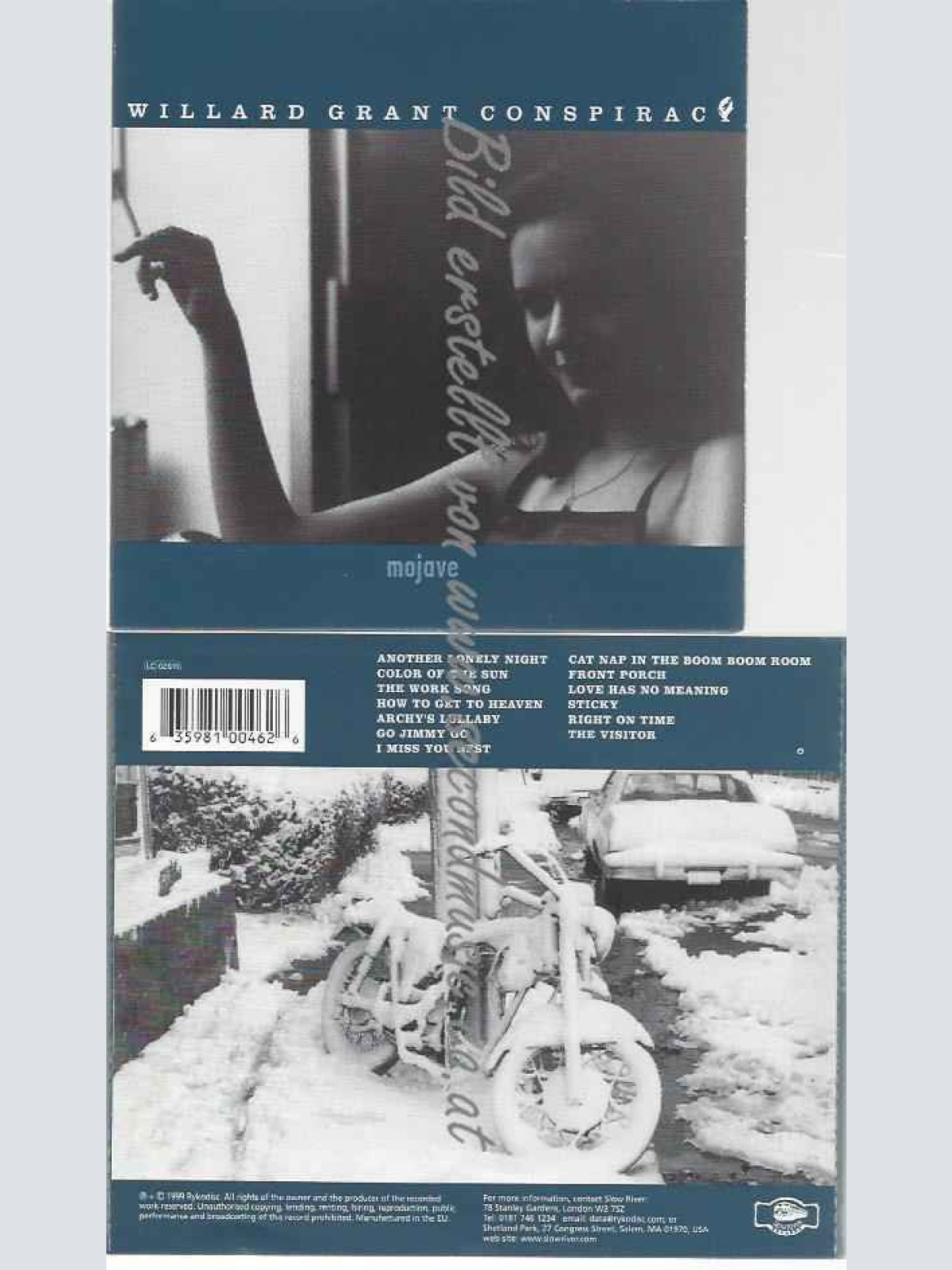 CD--Willard Grant Conspiracy  --Mojave