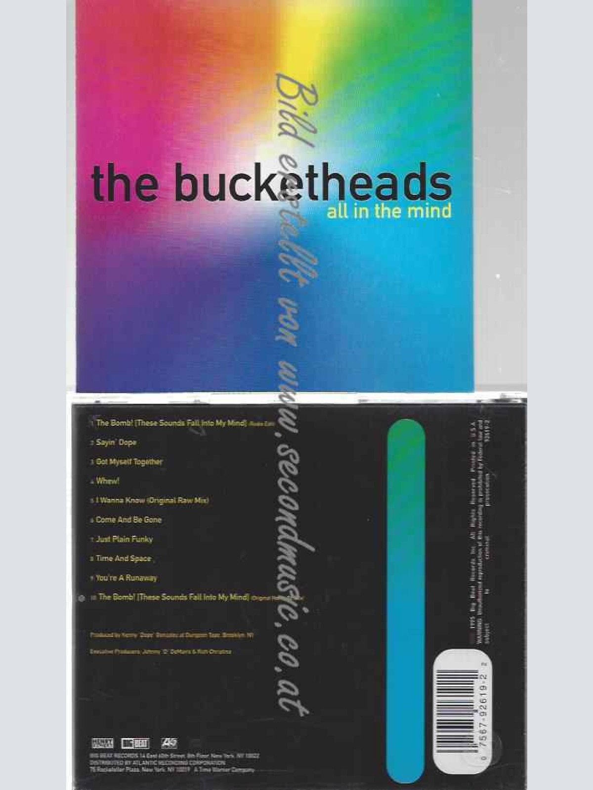 CD--Bucketheads  --All in the Mind