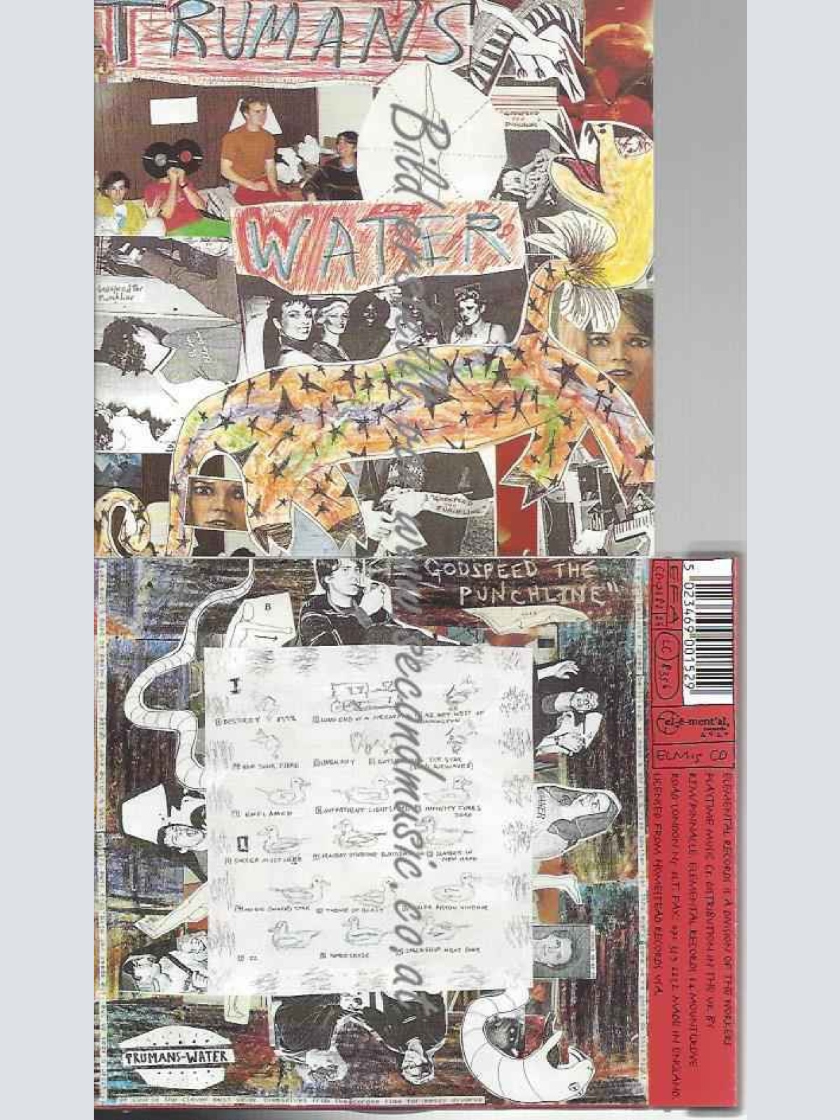 CD--Truman's Water und Trumans Water  --God Speed the Punchline