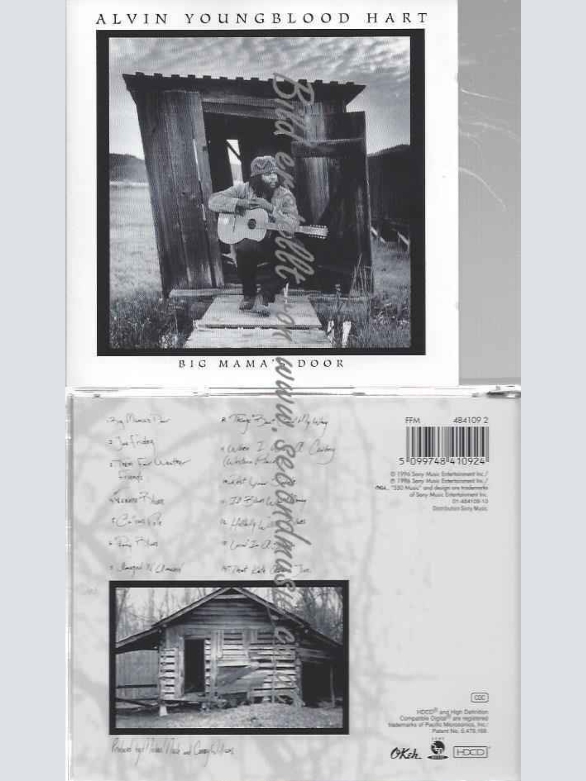 CD--Alvin Youngblood Hart  --Big Mama'S Door