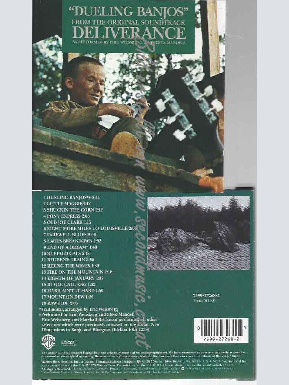 CD--Eric Weissberg  --Deliverance