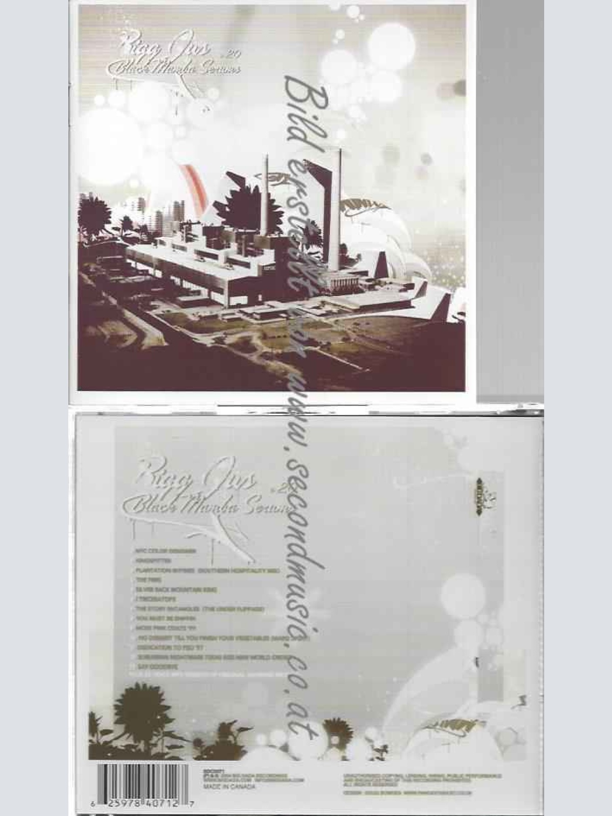 CD--Bigg Jus  --Black Mamba Serums Vol. .