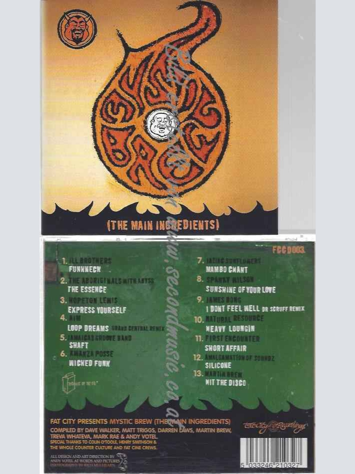 CD--Main Ingredients  --Main Ingredients