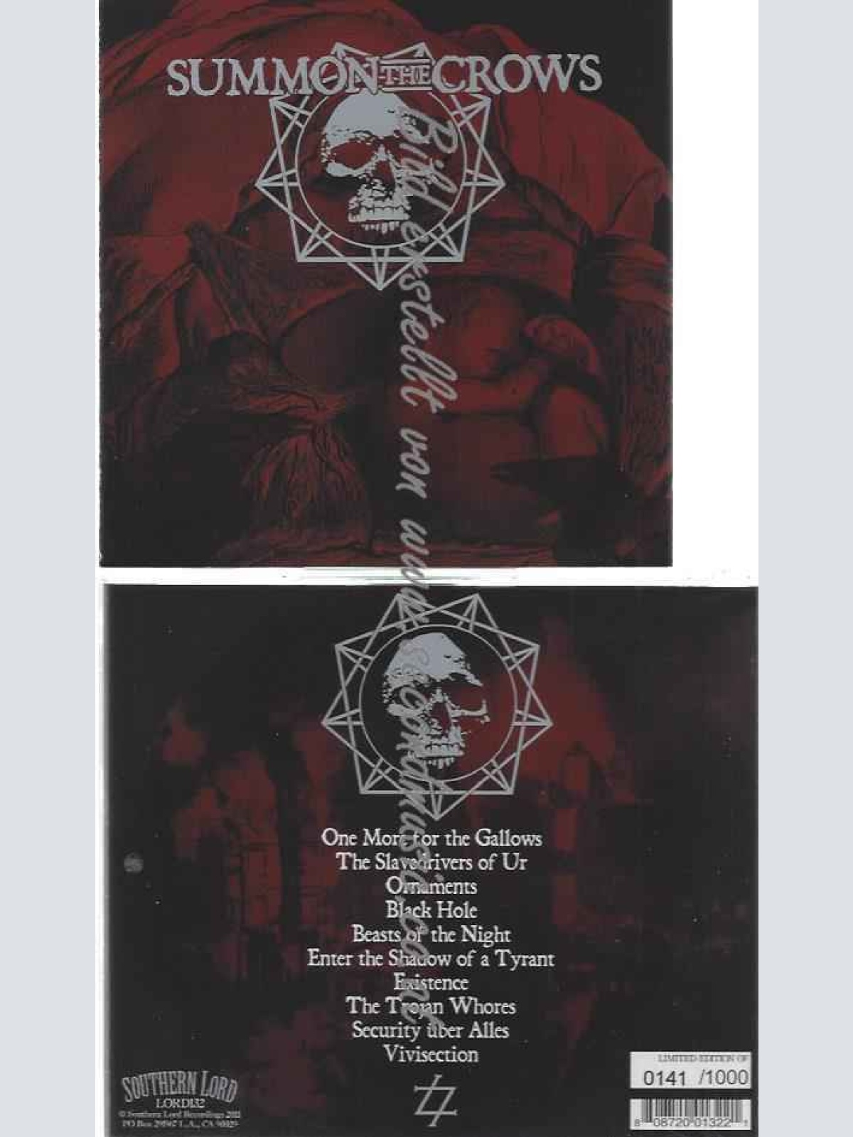 CD--Summon the Crows  --One More for the Gallows (Lim.Edit.)