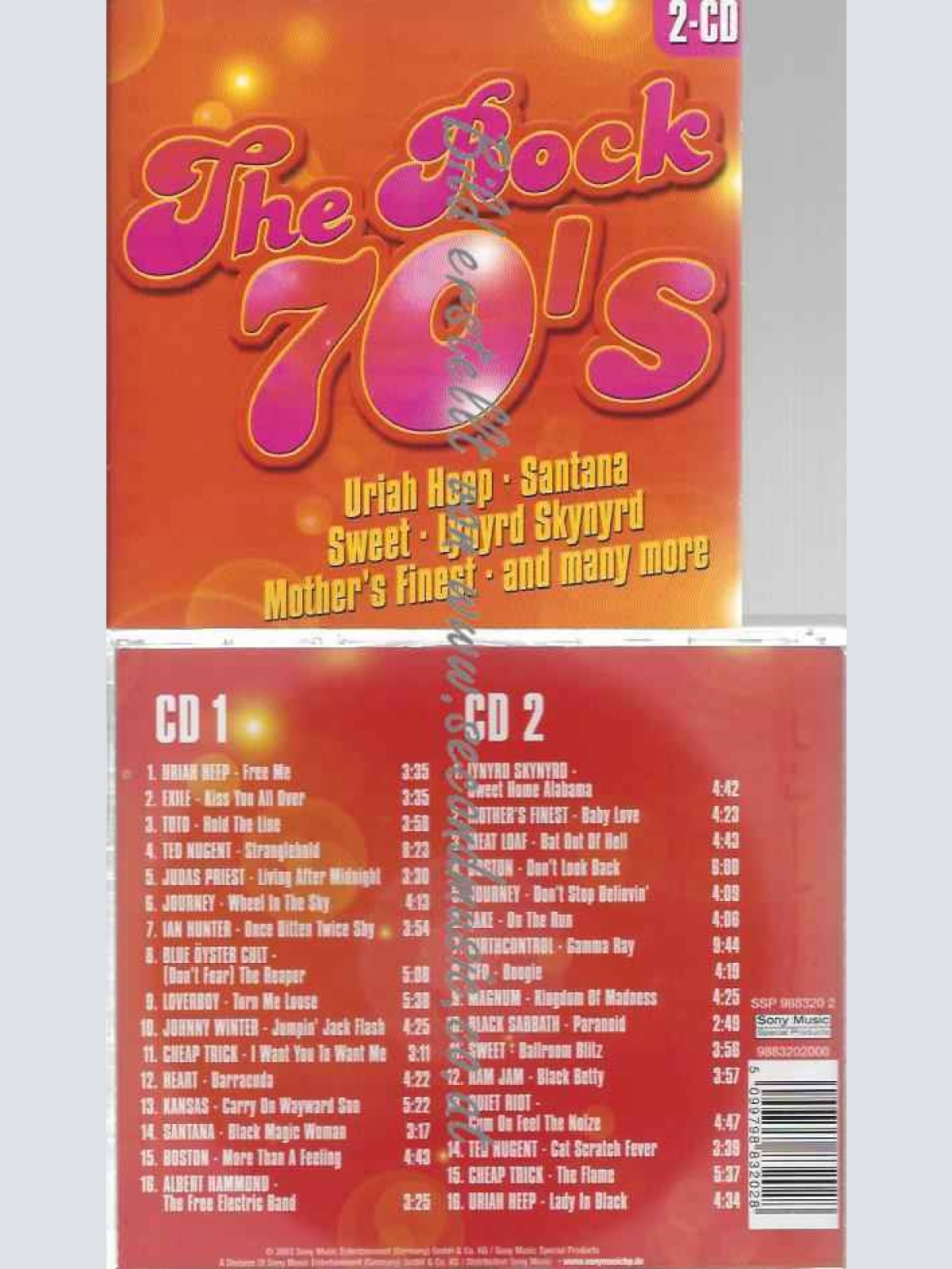 CD--Various  --The Rock 70'S