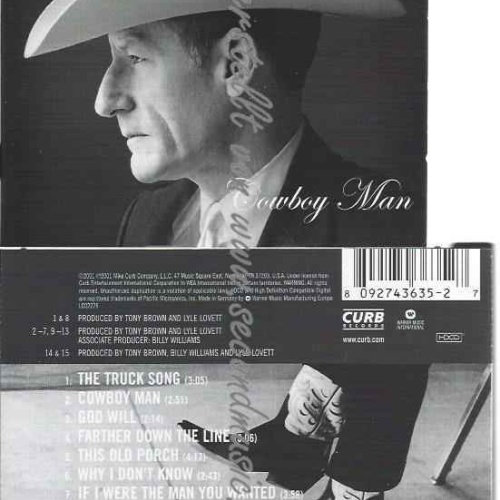 CD--Lyle Lovett  --Anthology Vol.1 -Cowboy Man